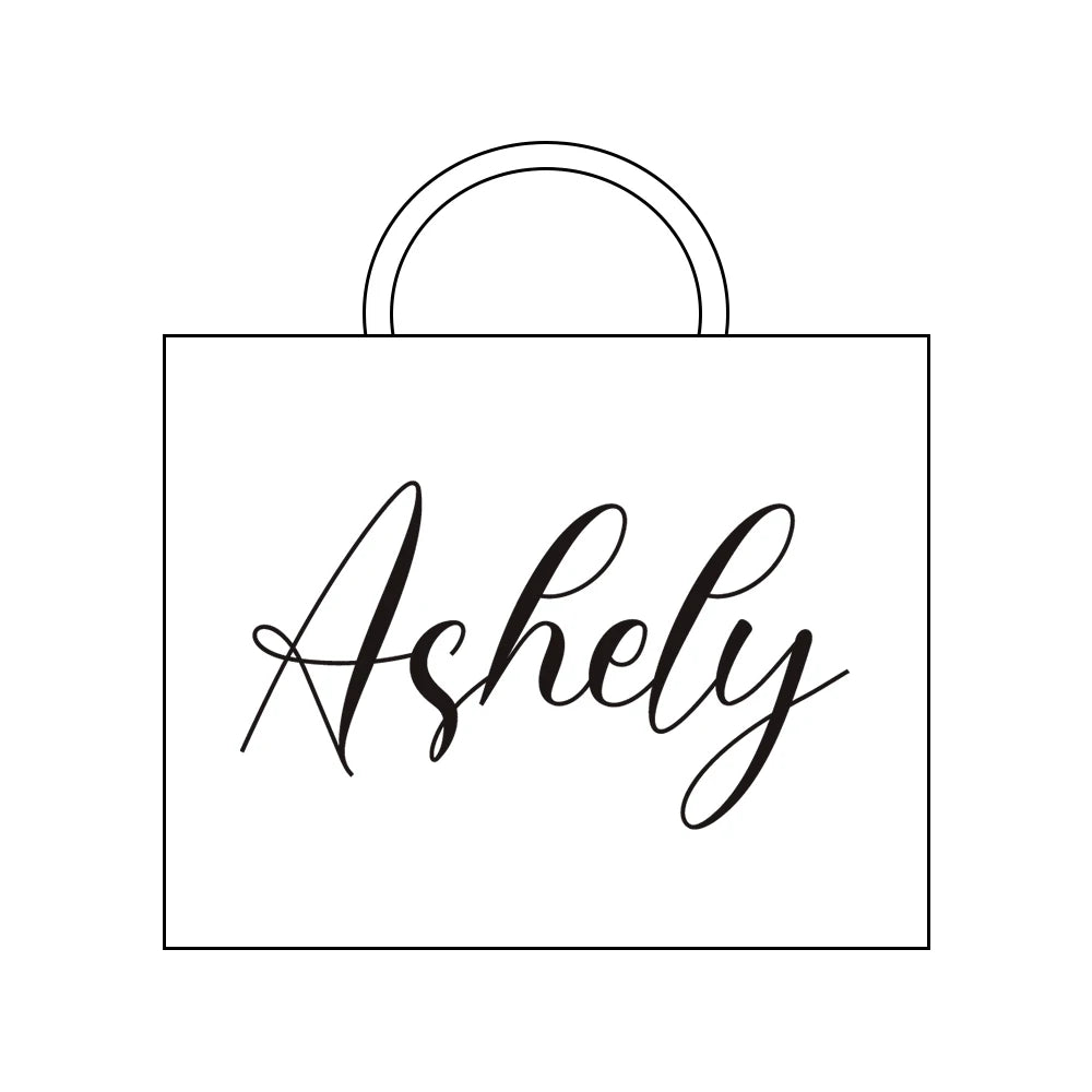 Personalized Bridesmaid Beach Tote Bags