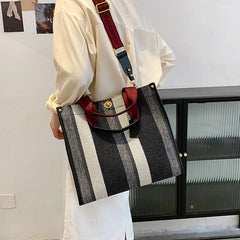 Personalized Embroidery Handbags Tote Women's Bag Large Canvas
