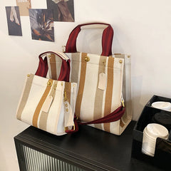 Personalized Embroidery Handbags Tote Women's Bag Large Canvas