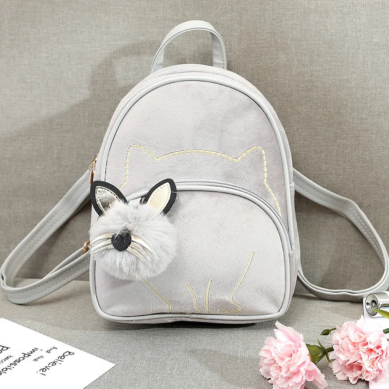 Personalized Embroidery Mid Size Backpack - Gift for Her