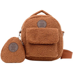Personalized Embroidery Toddler Backpack with Little Purse
