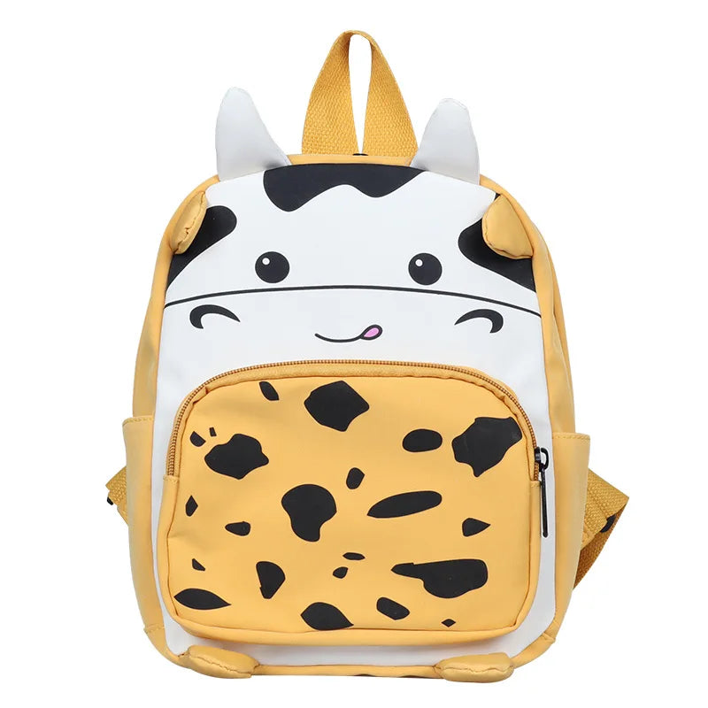 Personalized Embroidery Toddler Cows Backpack Kids Bag Back to School