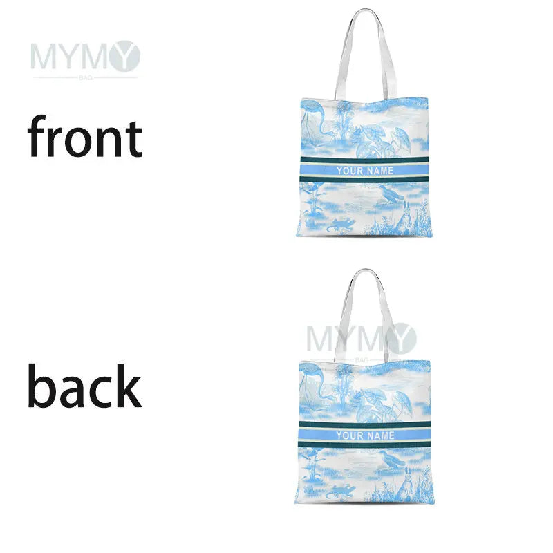 Custom Name Printing Shoulder Bag for Women