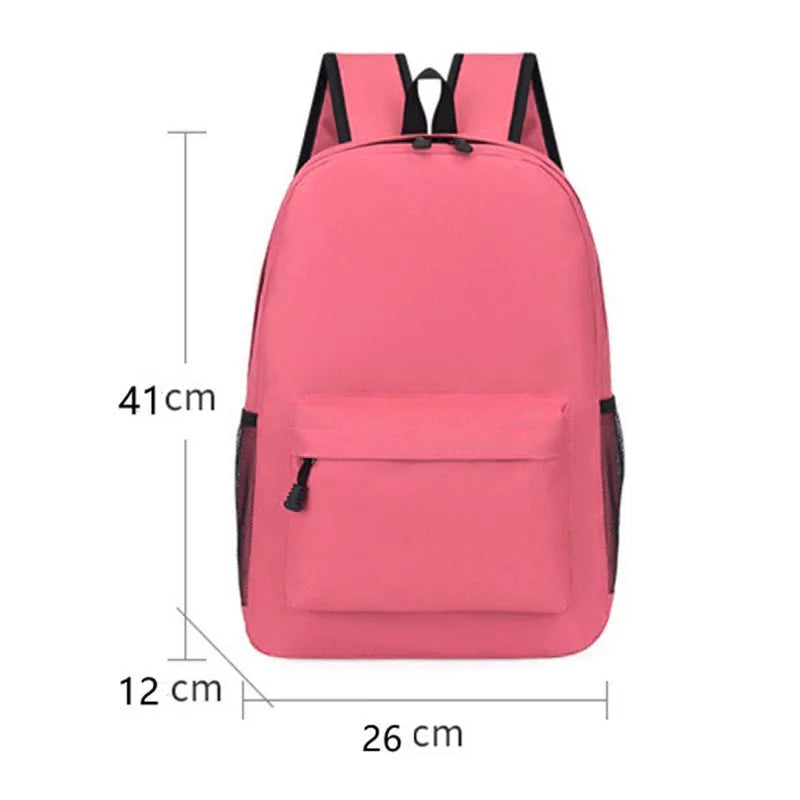 Personalized Girls School Bags Letter with Name Print Backpack