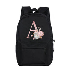 Personalized Girls School Bags Letter with Name Print Backpack