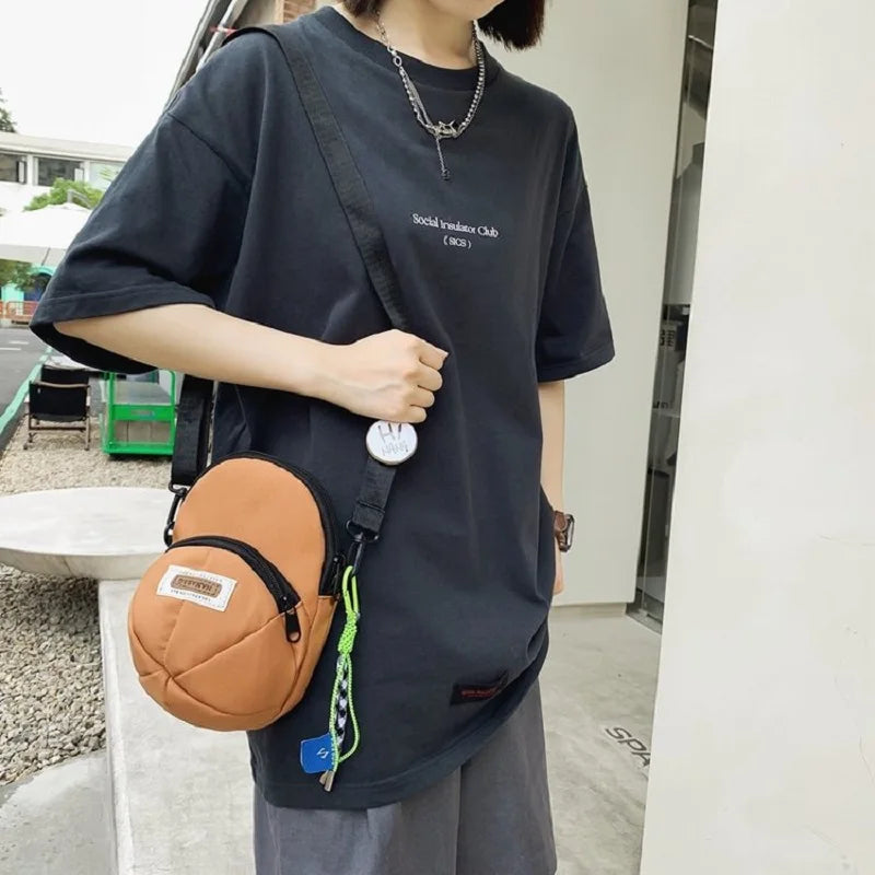 Personalized Canvas Bag for Women's Summer Japanese Style