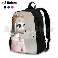 Peteena Poodle Outdoor Hiking Backpack Waterproof Camping Travel