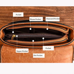 Petrichor Star Pendant Women Vintage Totes Messenger Shoulder Bag