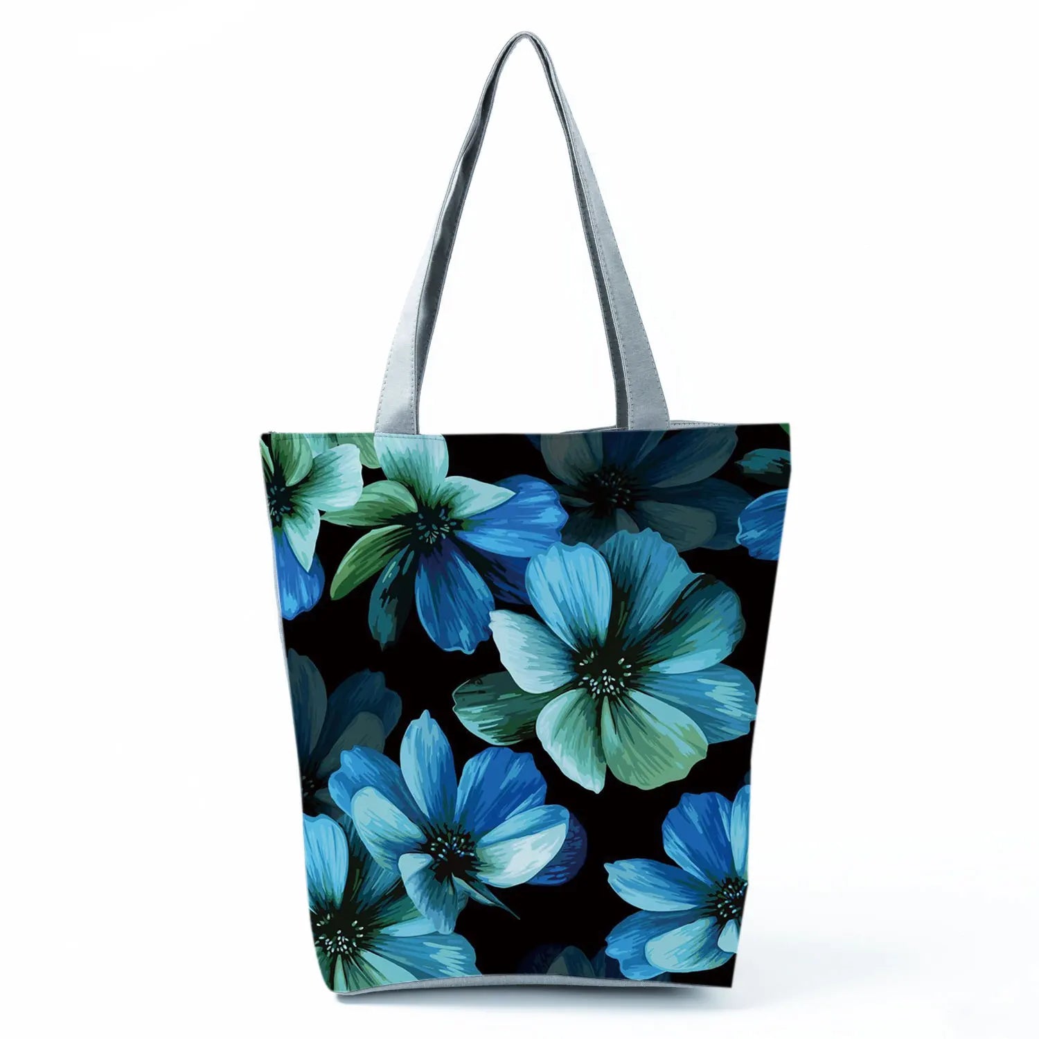 Floral Print Handbags Casual Women Shopping Tote Bags High Capacity