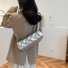 Nylon Shoulder Crossbody Bag for Women Handbag Pillow Tote