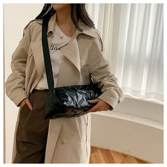 Nylon Shoulder Crossbody Bag for Women Handbag Pillow Tote