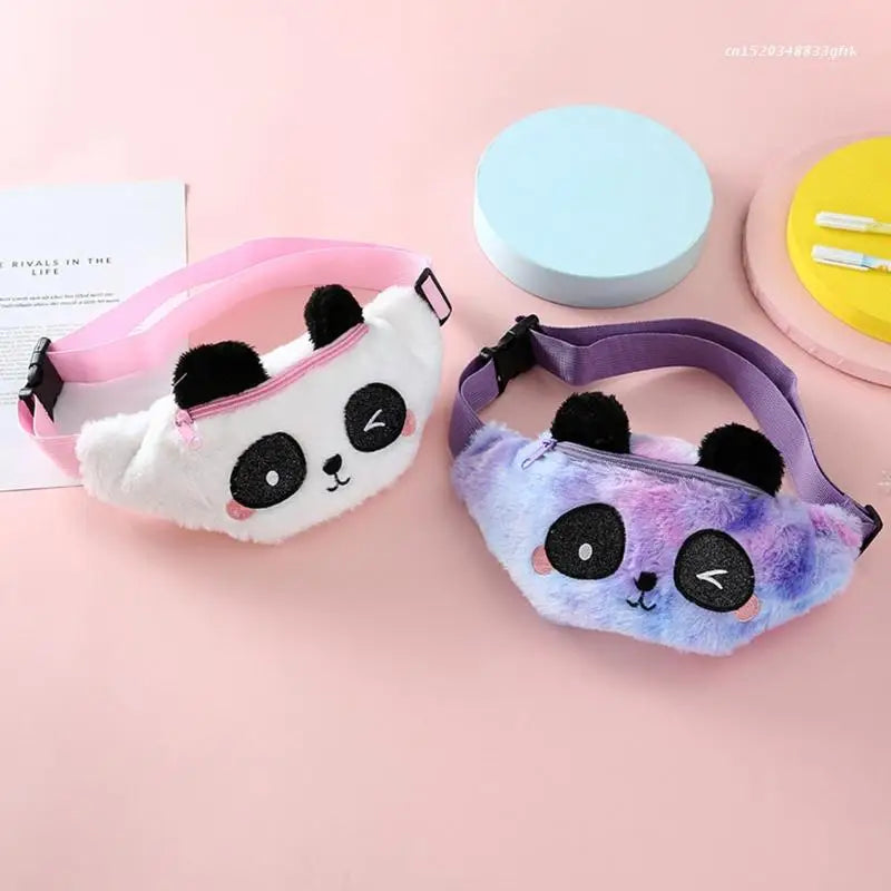 Plush Animal Fanny Pack Waist Bag Crossbody Purse
