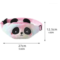 Plush Animal Fanny Pack Waist Bag Crossbody Purse