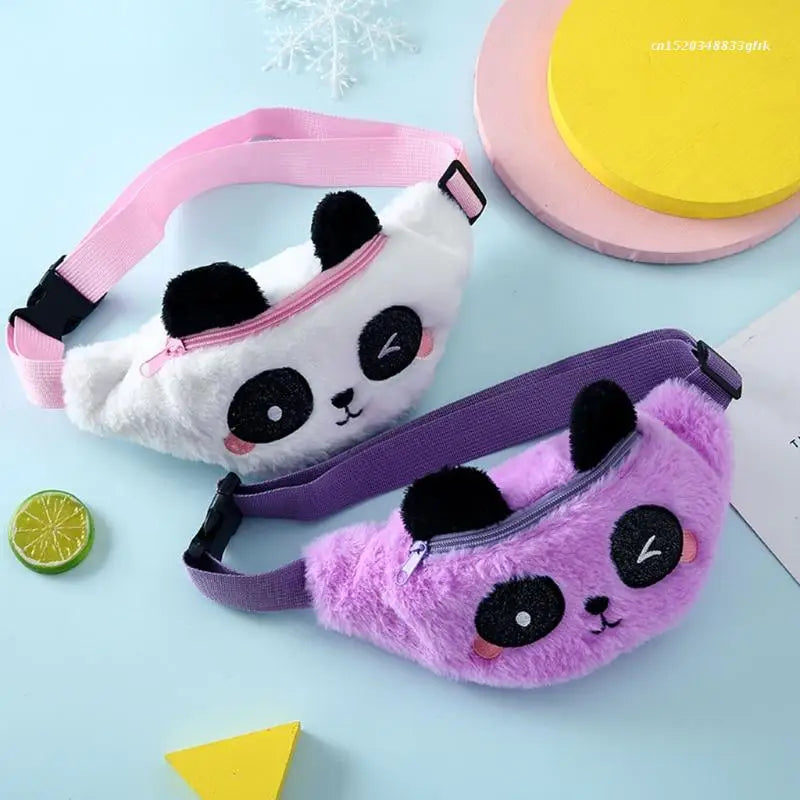 Plush Animal Fanny Pack Waist Bag Crossbody Purse