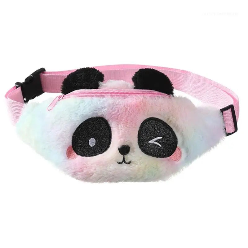 Plush Animal Fanny Pack Waist Bag Crossbody Purse