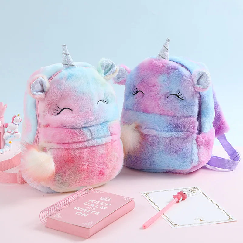 Plush Backpack Animal Bookbag Lightweight Travel Daypack