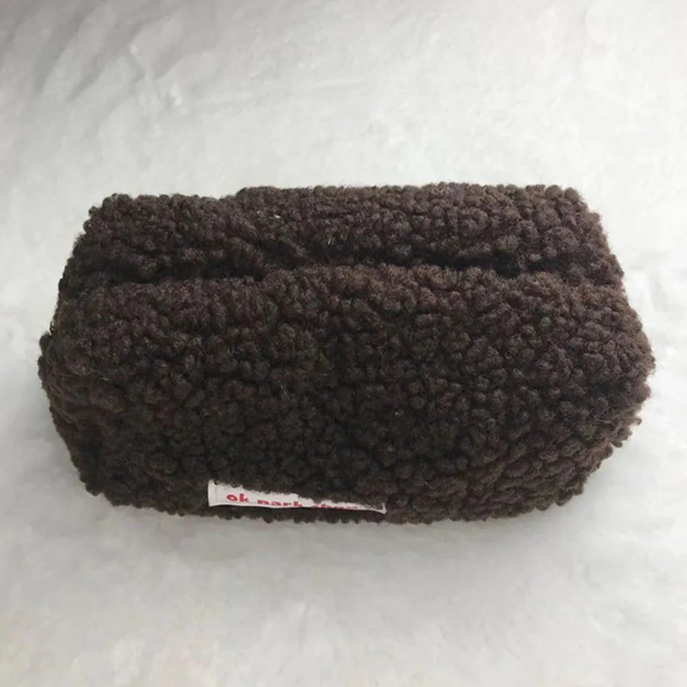 Plush Pencil Case Soft for Makeup Storage
