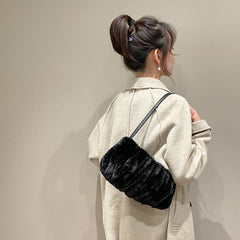 Soft Cloud Casual Shoulder Bag for Travel Vacation