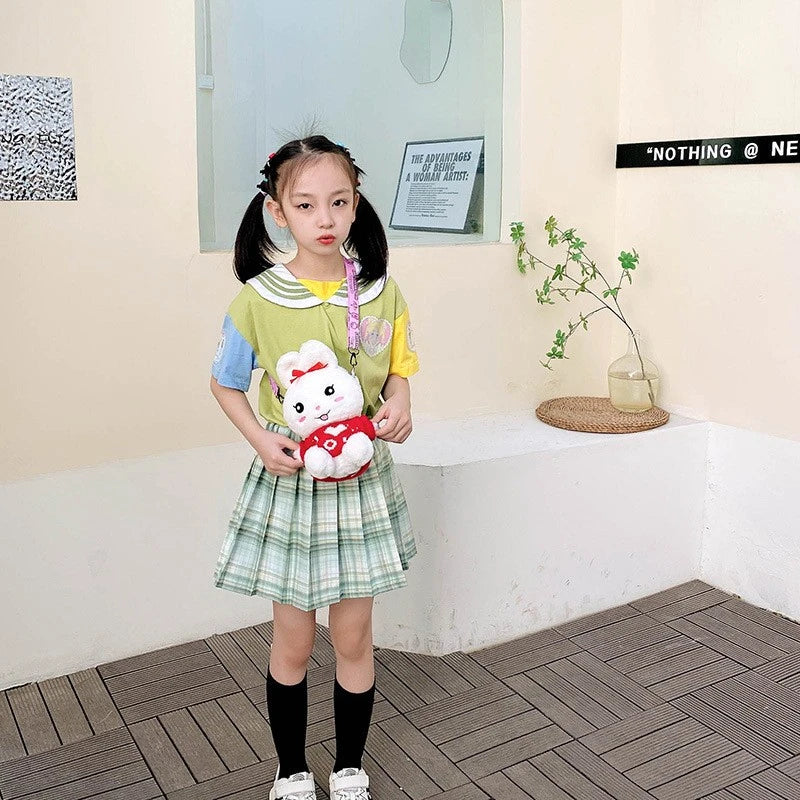 Plush Women's Bag Rabbit Doll Student Bag Girl One-shoulder Messenger Bag