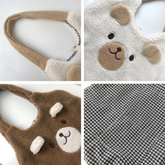 Winter Plush Bag Female Large Capacity Shoulder Bag