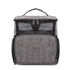 Striped Ladies Casual Cosmetic Bag