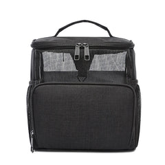 Striped Ladies Casual Cosmetic Bag
