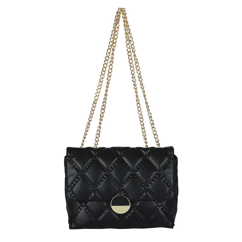 Women's Chain Shoulder Messenger Bag Small Square Bag