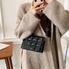 Rhombus Women's Shoulder Bag All-match Messenger Bag