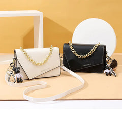 Small Shoulder Bag with Chain for Women