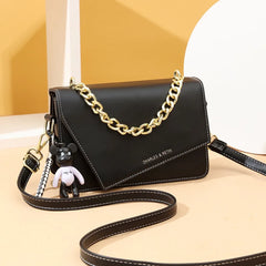 Small Shoulder Bag with Chain for Women