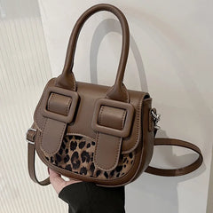 Retro Cross-body Bag for Women Small Square Handbag