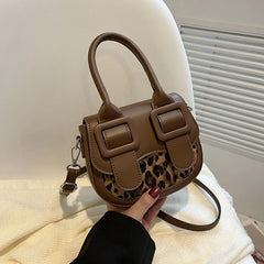 Retro Cross-body Bag for Women Small Square Handbag