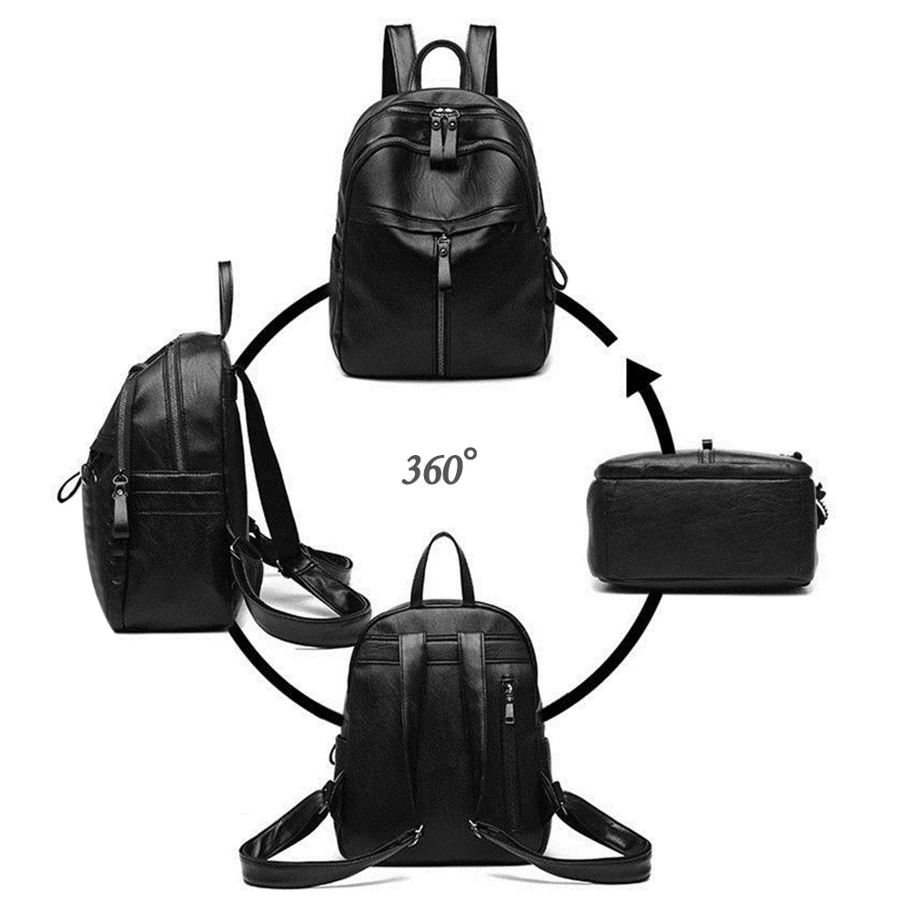 Women Large Capacity Travel Knapsacks Shoulder Backpacks