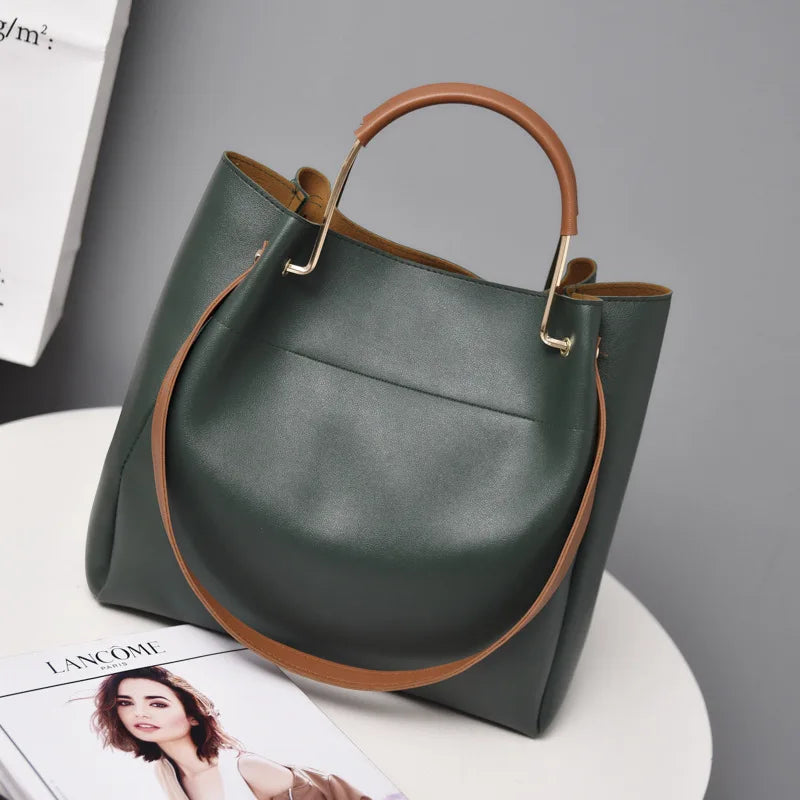 European/American Tote Women's Bag Crossbody Satchel Oil Bag
