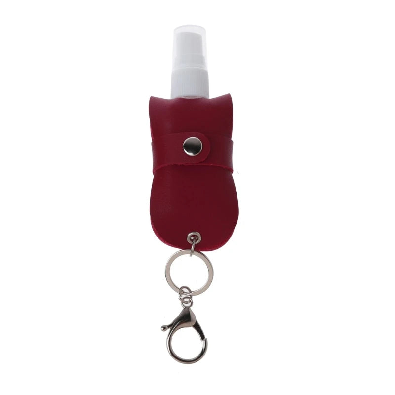 50ml Squeeze Spray Bottle with Keychain Holder