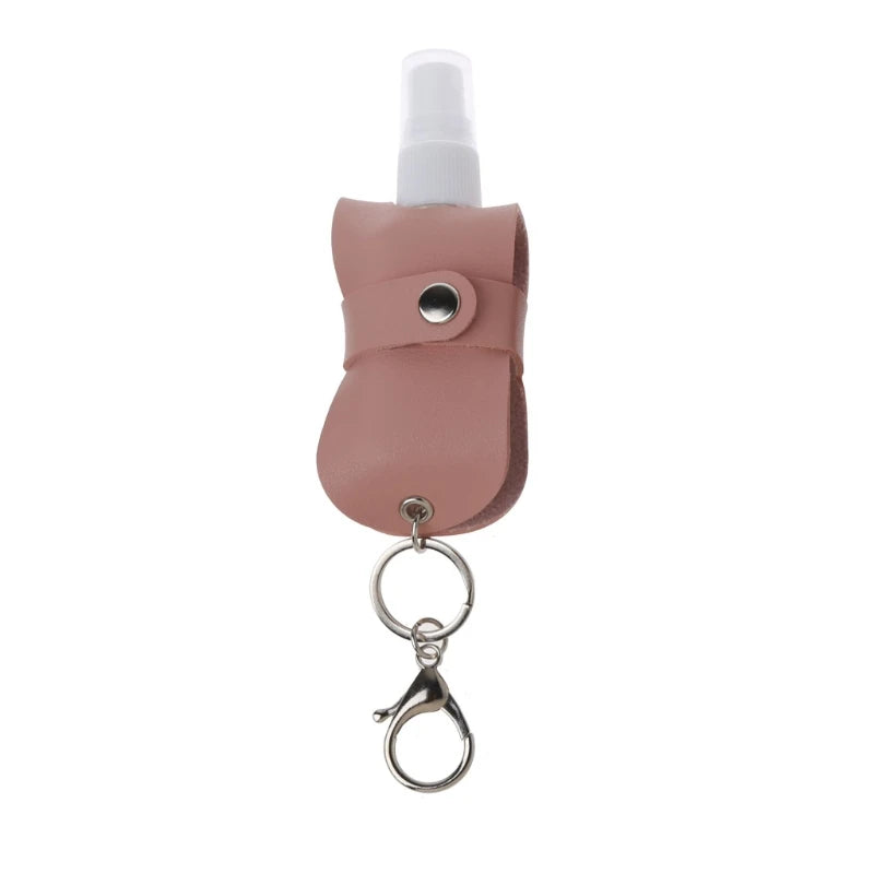 50ml Squeeze Spray Bottle with Keychain Holder