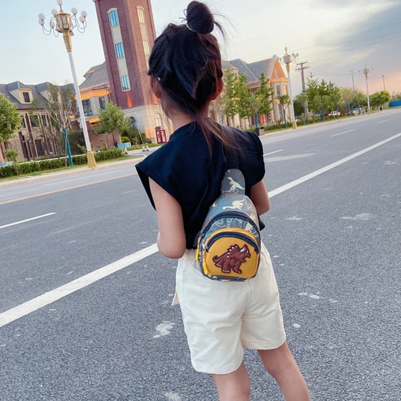 Cute Dinosaur Kids Shoulder Bag