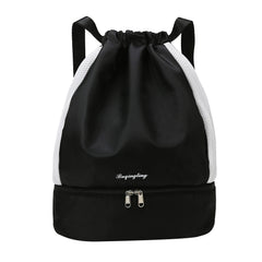 Drawstring Fitness Swim Bag Waterproof Oxford Cloth