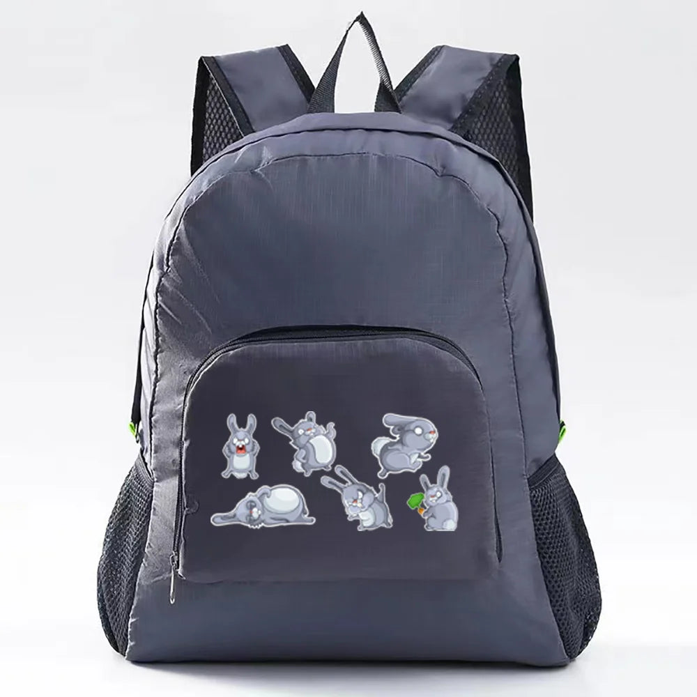 Foldable Backpack Ultralight Outdoor Sports Hiking Daypack Cartoon Pattern