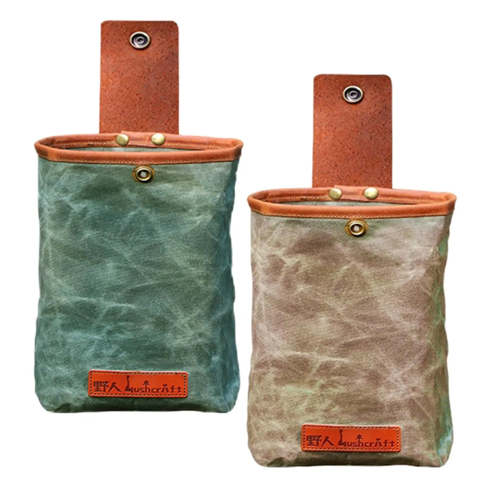 Portable Foraging Pouch Waist Bag for Hiking