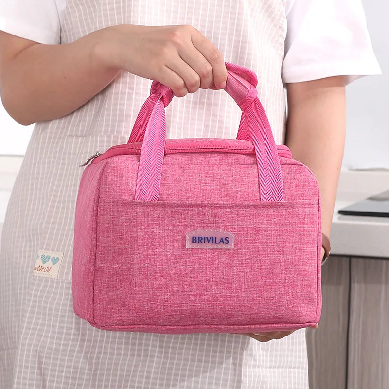 Portable Large Lunch Bag Waterproof Insulated Women's Lunch Box Bag