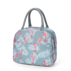 Insulated Lunch Bag Portable Cooler Handbag Bento Pouch Food Storage Bags