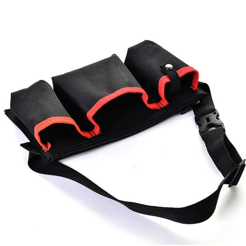 Portable Waist Bag Tool Fanny Pack Adjustable Belt Bum Bag Pockets