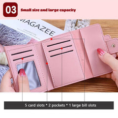 Portable Mini Money Clip Multi-Card Holder for Traveling