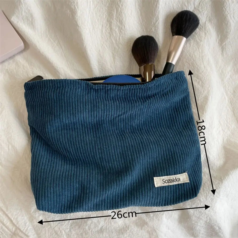 Cotton Cloth Travel Makeup Bag Organizer