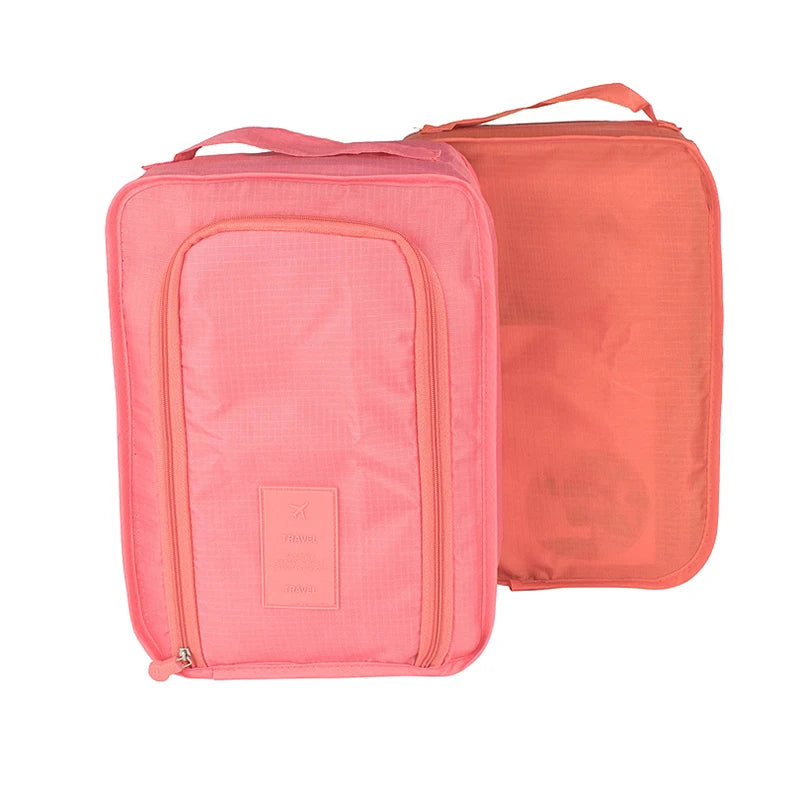 Portable Shoe Storage Bag Nylon Dustproof Multifunction Bags Organizer