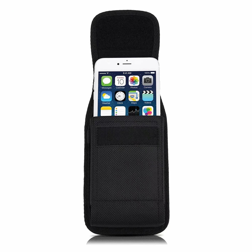 Portable Phone Pouch Fanny Pack Belt Clip Hanging Waist Storage Bag