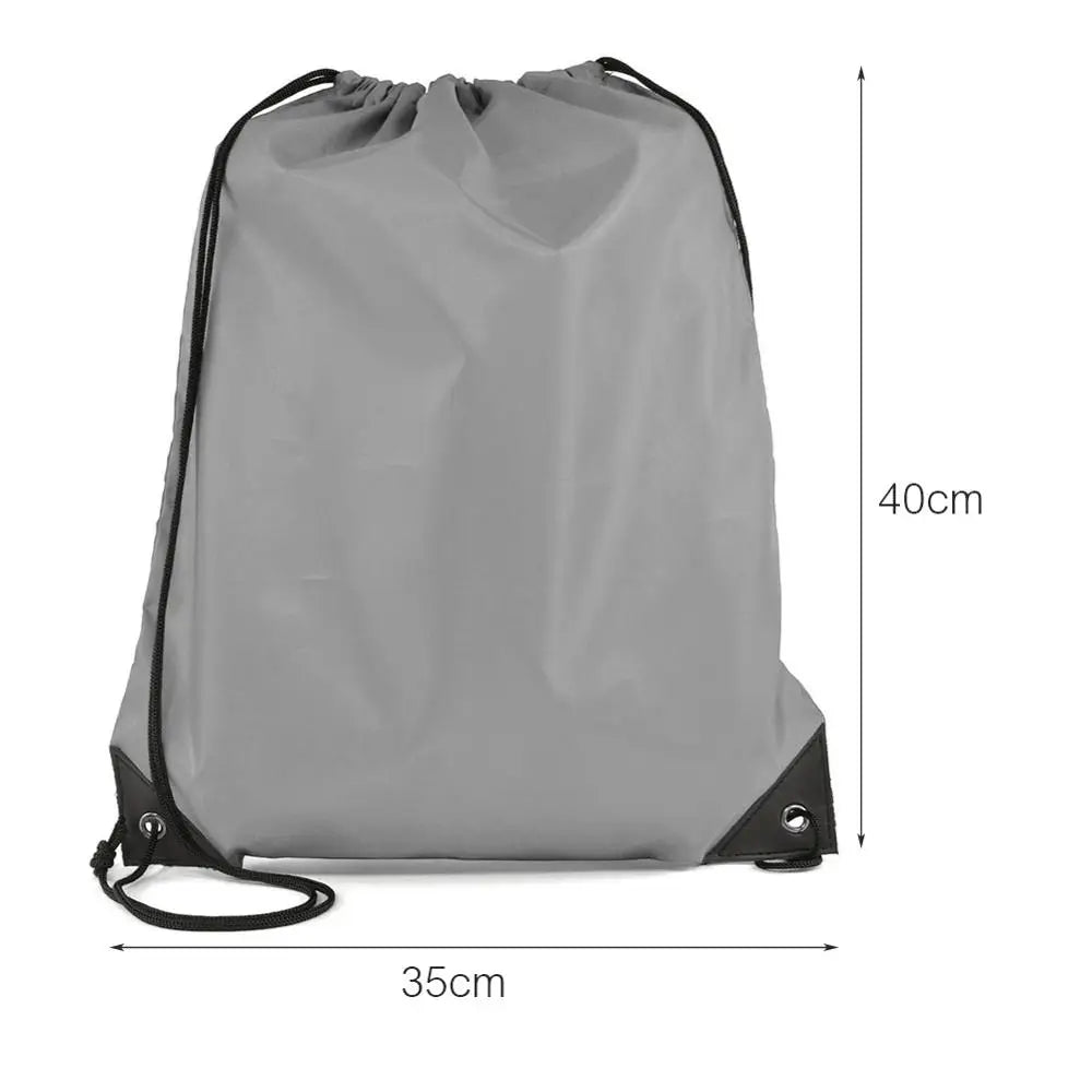 Thicken Drawstring Belt Riding Backpack Gym Bag