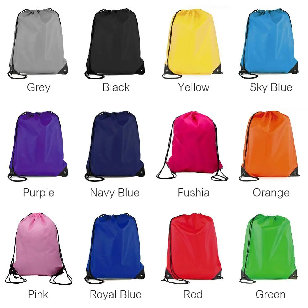 Thicken Drawstring Belt Riding Backpack Gym Bag