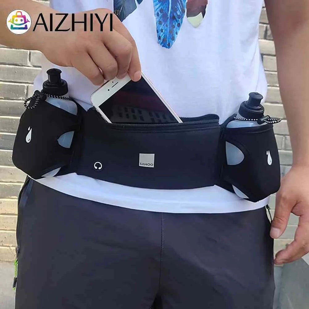 Running Waist Bag with Bottle Holder